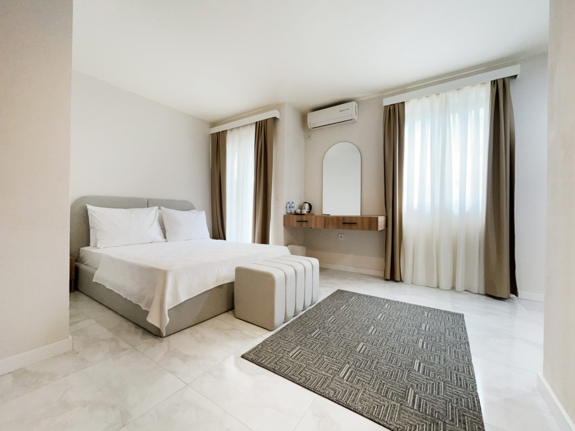 Twin beds room